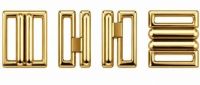 Kód: 34803 Fürdőruha kapocs (14 mm) - GOLD / 34803